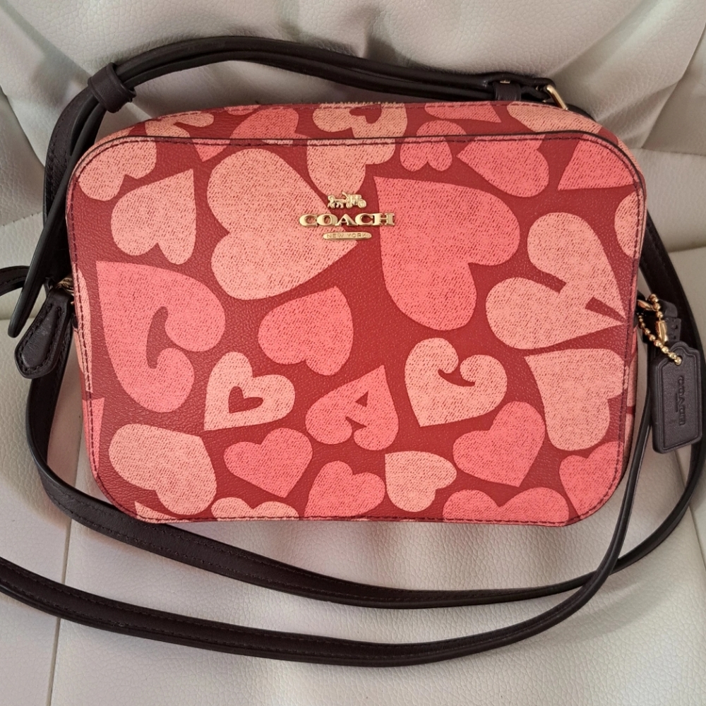 Vintage mini Coach camera bag.